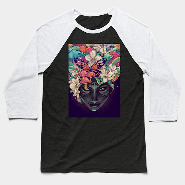 Nature Baseball T-Shirt by dracoimagem